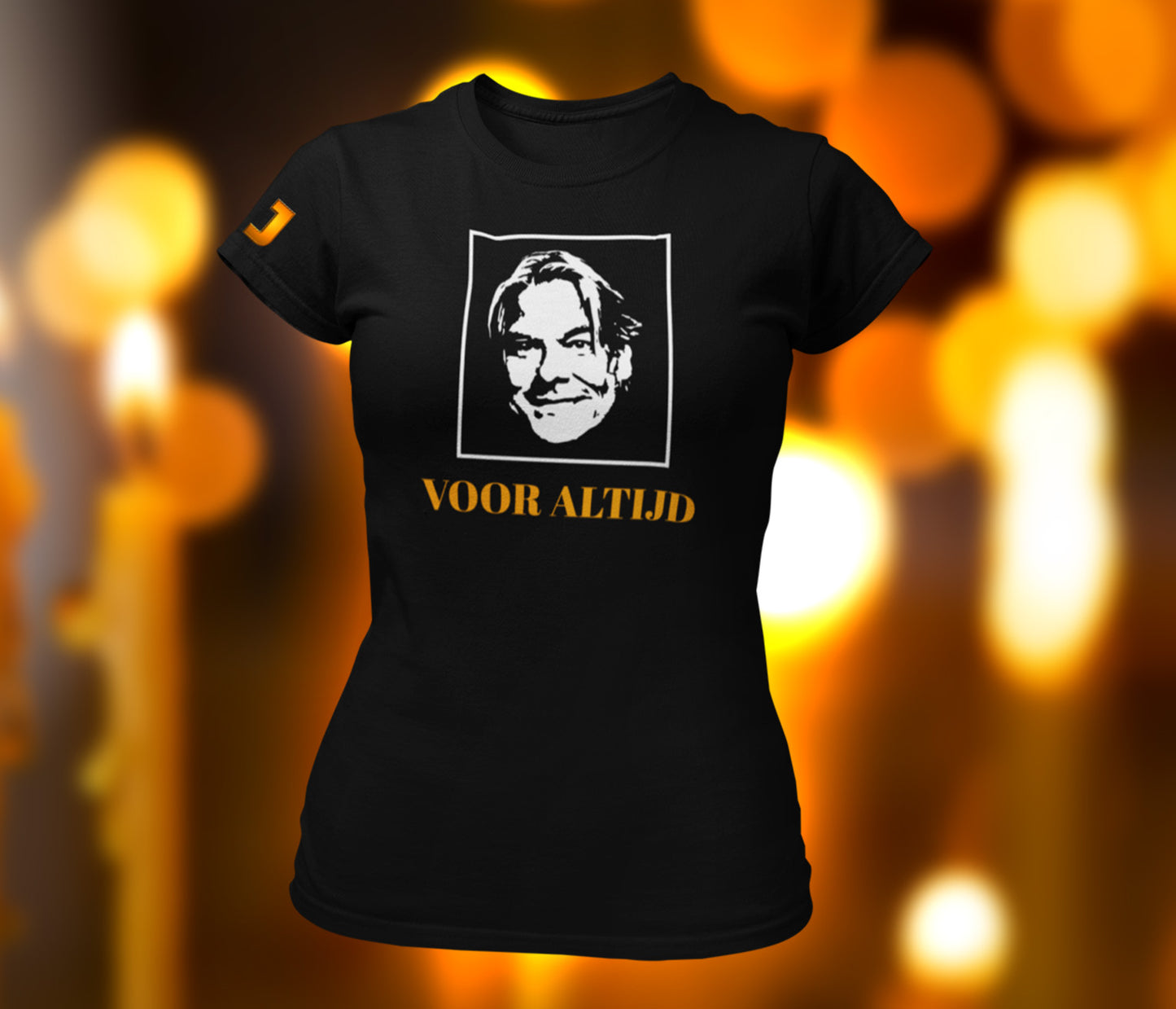 'JENSEN VOOR ALTIJD' - T-Shirt ronde hals (DAMES)