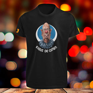 'Klaus de Clown' - T-Shirt ronde hals (HEREN)