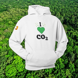 'I LOVE CO2' - Hoodie (Unisex)