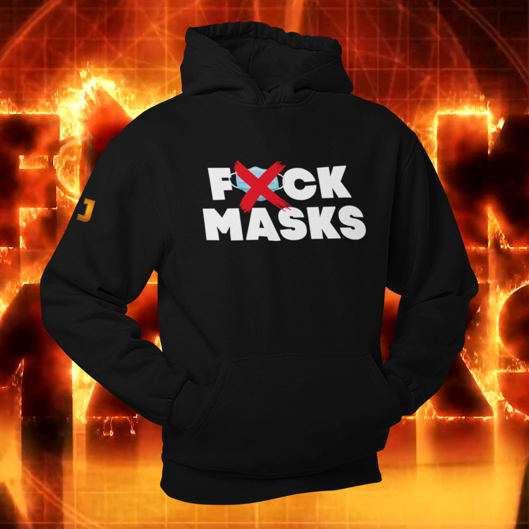 'F*CK MASKS' - Hoodie (Unisex)