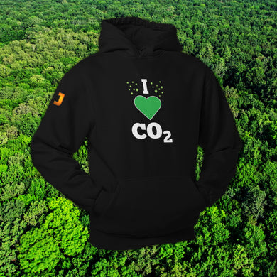 'I LOVE CO2' - Hoodie (Unisex)