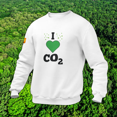'I LOVE CO2' - Sweater (Unisex)