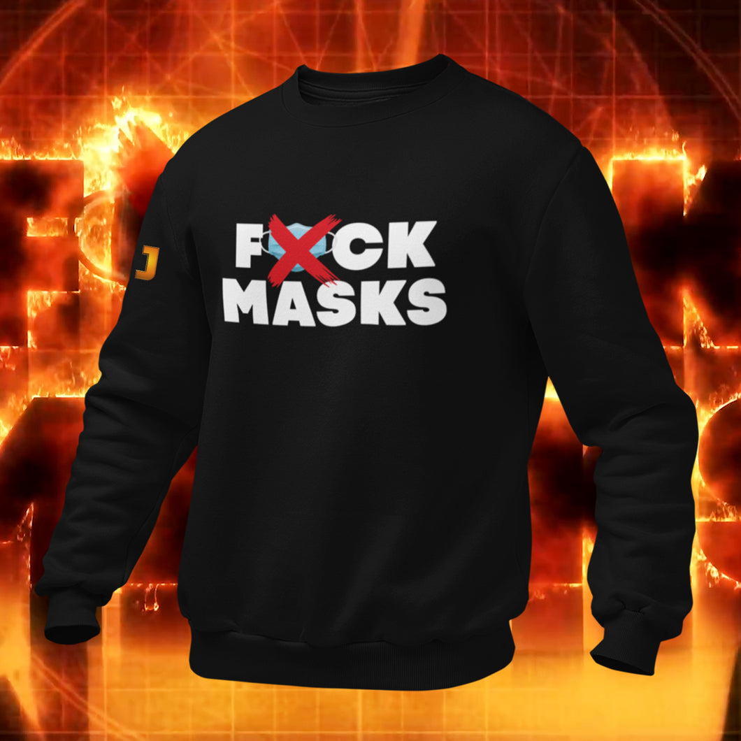 'F*CK MASKS' - Sweater (Unisex)